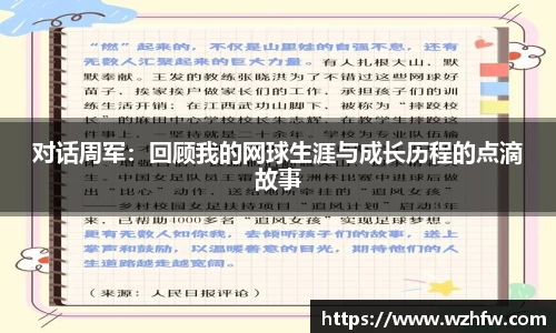 对话周军：回顾我的网球生涯与成长历程的点滴故事